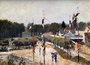 Alfred Sisley Fete Day at Marly-le-Roi Sweden oil painting artist